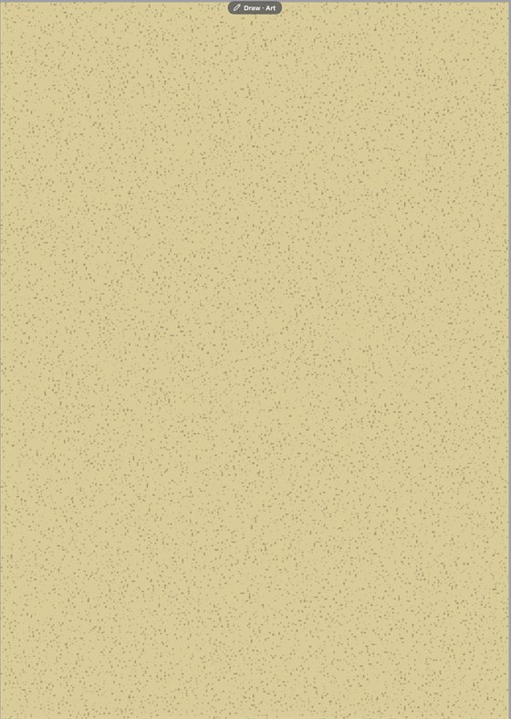 A page on textured paper stock